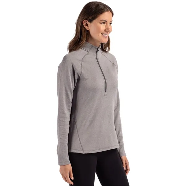 Women's sweatshirt with a half-zip and moisture-wicking performance.... from ASI 47965 Cutter & Buck