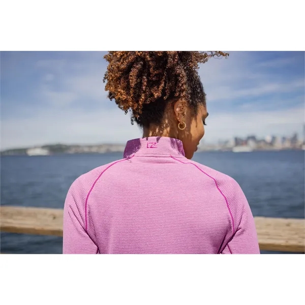 Women's sweatshirt with a half-zip and moisture-wicking performance.... from ASI 47965 Cutter & Buck