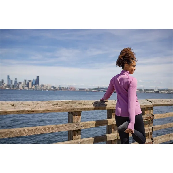 Women's sweatshirt with a half-zip and moisture-wicking performance.... from ASI 47965 Cutter & Buck