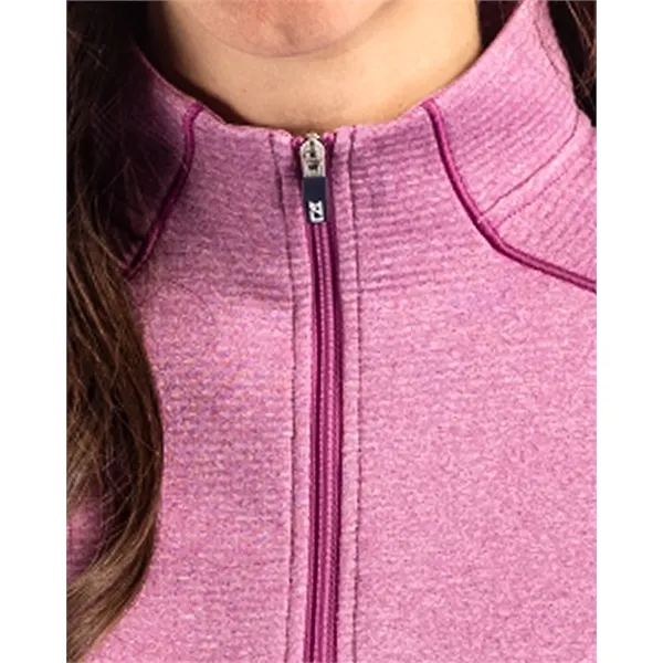 Women's sweatshirt with a half-zip and moisture-wicking performance.... from ASI 47965 Cutter & Buck