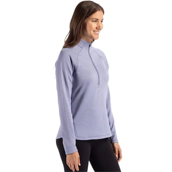 Women's sweatshirt with a half-zip and moisture-wicking performance.... from ASI 47965 Cutter & Buck