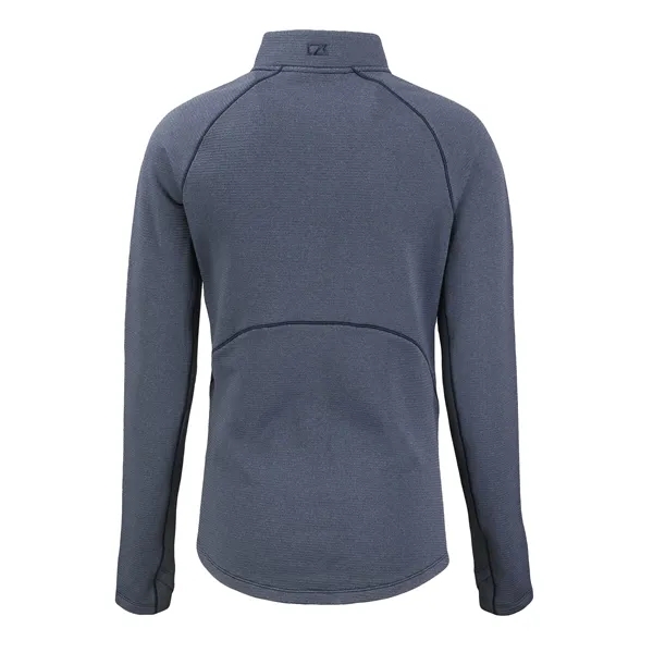 Women's sweatshirt with a half-zip and moisture-wicking performance.... from ASI 47965 Cutter & Buck