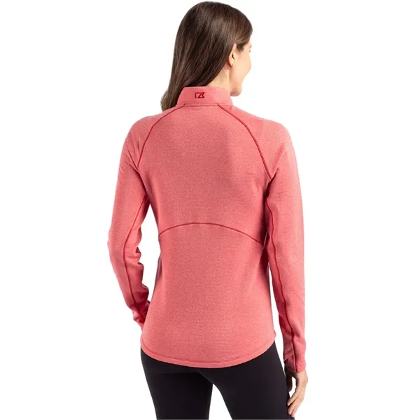 Women's sweatshirt with a half-zip and moisture-wicking performance.... from ASI 47965 Cutter & Buck