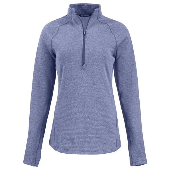 Women's sweatshirt with a half-zip and moisture-wicking performance.... from ASI 47965 Cutter & Buck
