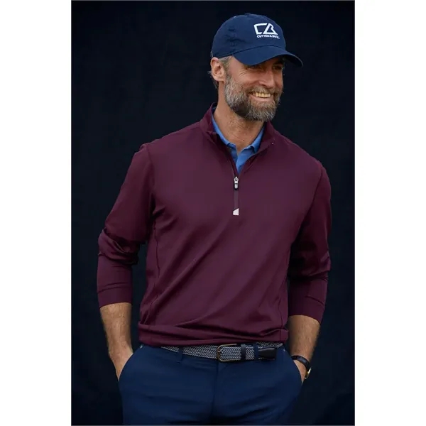 Men's sweatshirt with a quarter zip, UPF 50+ protection, moisture-wicking performance,... from ASI 47965 Cutter & Buck