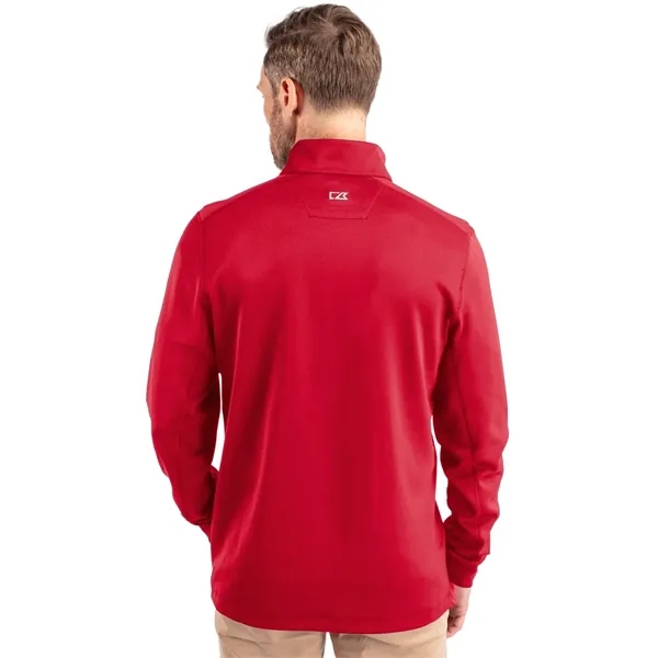 Men's sweatshirt with a quarter zip, UPF 50+ protection, moisture-wicking performance,... from ASI 47965 Cutter & Buck