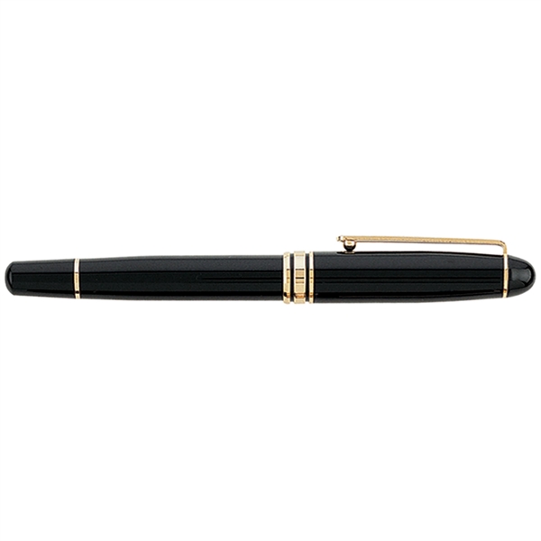 Brass cap-off rollerball pen available in several elegant enamel finish colors... from ASI 68190 Lungsal / Lungsal