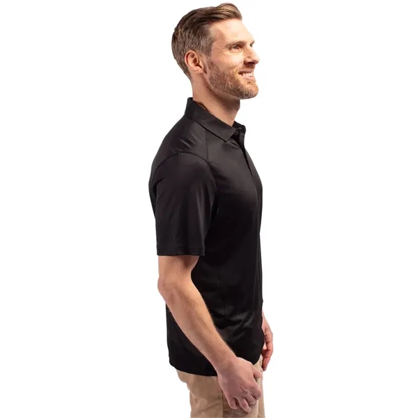 Men's polo with short sleeves, 4-way stretch, moisture-wicking performance, and UPF50+... from ASI 47965 Cutter & Buck