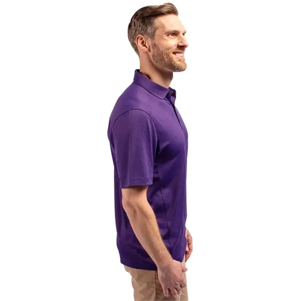 Men's polo with short sleeves, 4-way stretch, moisture-wicking performance, and UPF50+... from ASI 47965 Cutter & Buck