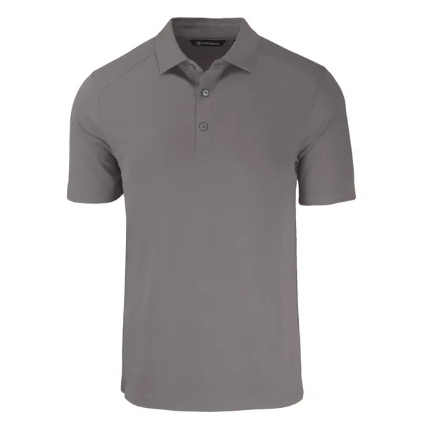 Men's polo with short sleeves, 4-way stretch, moisture-wicking performance, and UPF50+... from ASI 47965 Cutter & Buck