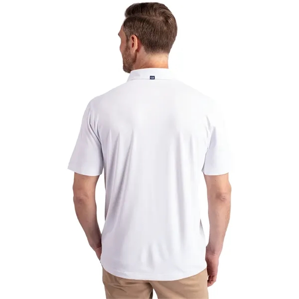 Men's polo with short sleeves, 4-way stretch, moisture-wicking performance, and UPF50+... from ASI 47965 Cutter & Buck