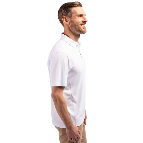 Men's polo with short sleeves, 4-way stretch, moisture-wicking performance, and UPF50+... from ASI 47965 Cutter & Buck