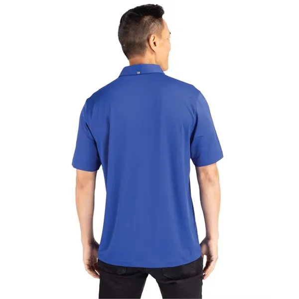 Men's polo with short sleeves, 4-way stretch, moisture-wicking performance, and UPF50+... from ASI 47965 Cutter & Buck