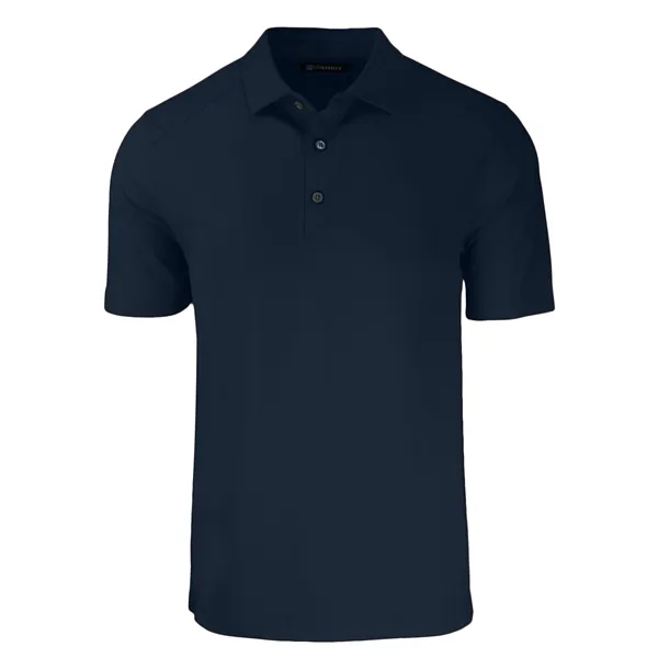 Men's polo with short sleeves, 4-way stretch, moisture-wicking performance, and UPF50+... from ASI 47965 Cutter & Buck