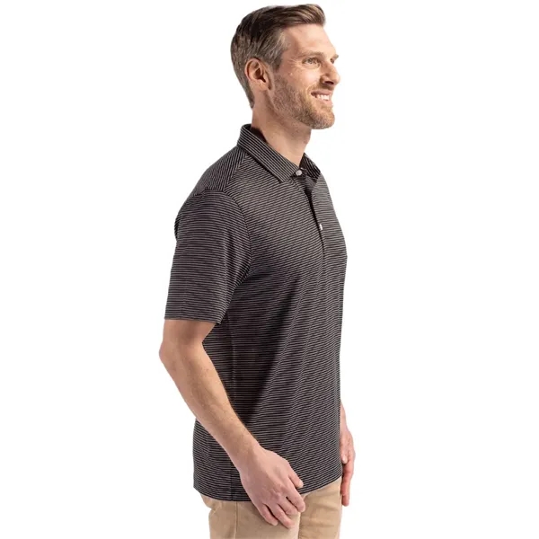 Men's polo with short sleeves, 4-way stretch, moisture-wicking performance, and UPF50+... from ASI 47965 Cutter & Buck
