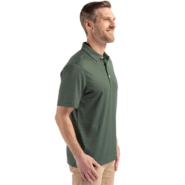 Men's polo with short sleeves, 4-way stretch, moisture-wicking performance, and UPF50+... from ASI 47965 Cutter & Buck