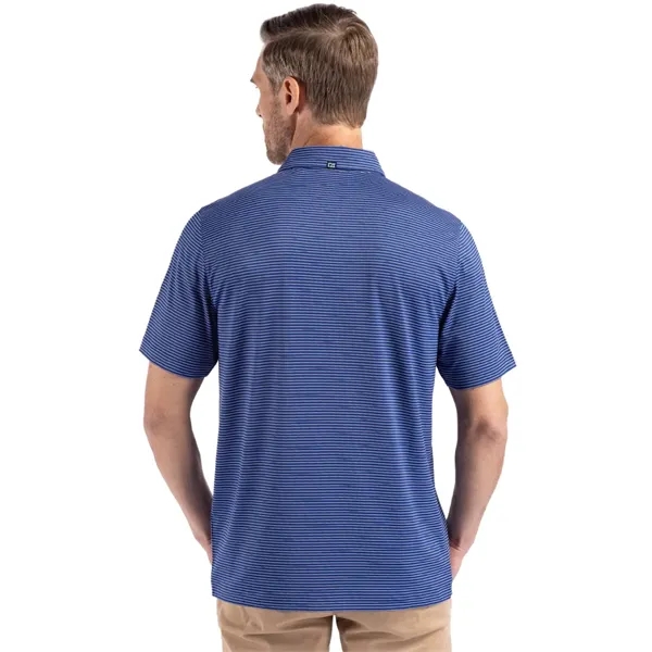 Men's polo with short sleeves, 4-way stretch, moisture-wicking performance, and UPF50+... from ASI 47965 Cutter & Buck