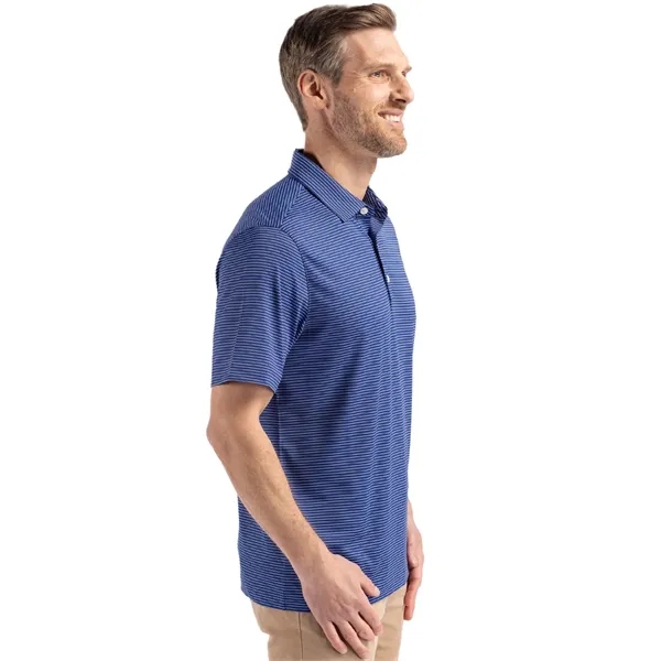 Men's polo with short sleeves, 4-way stretch, moisture-wicking performance, and UPF50+... from ASI 47965 Cutter & Buck