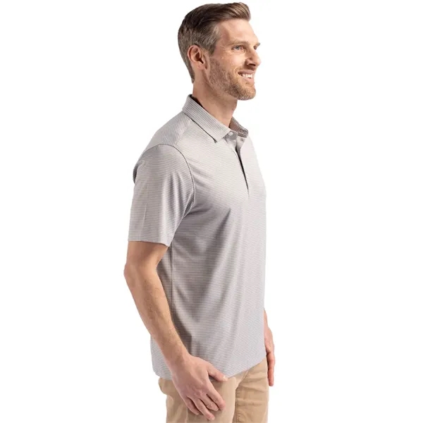 Men's polo with short sleeves, 4-way stretch, moisture-wicking performance, and UPF50+... from ASI 47965 Cutter & Buck