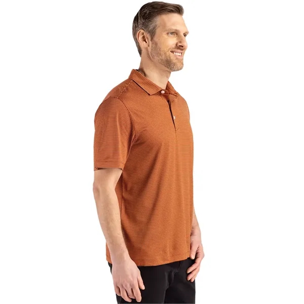 Men's polo with short sleeves, 4-way stretch, moisture-wicking performance, and UPF50+... from ASI 47965 Cutter & Buck