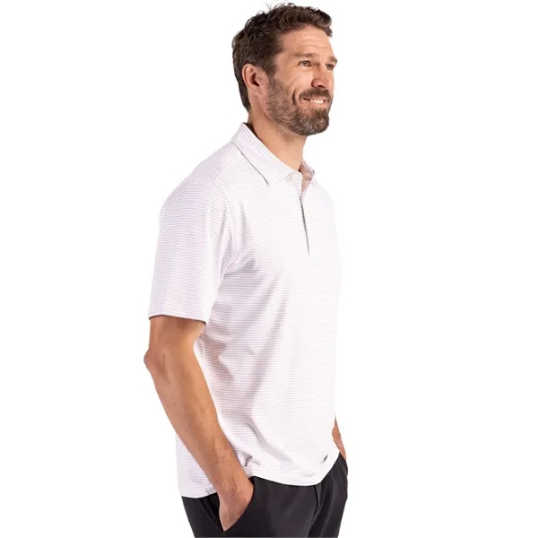 Men's polo with short sleeves, 4-way stretch, moisture-wicking performance, and UPF50+... from ASI 47965 Cutter & Buck