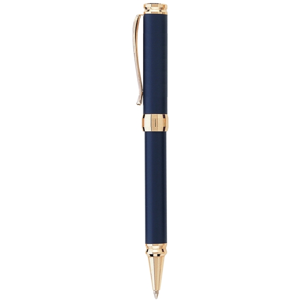 Metal click-action ballpoint pen with a matte lacquer finish, gold clip,... from ASI 68190 Lungsal / Lungsal