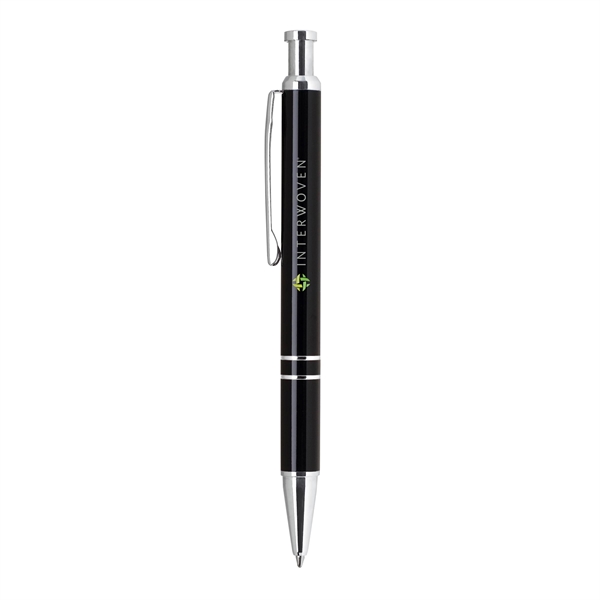 Aluminum twist-action pen with a sleek, metallic colored barrel with shining... from ASI 68190 Lungsal / Lungsal