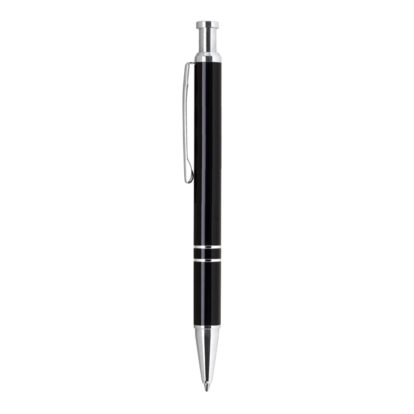 Aluminum twist-action pen with a sleek, metallic colored barrel with shining... from ASI 68190 Lungsal / Lungsal