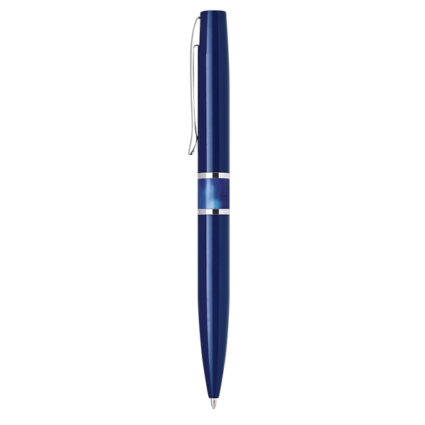 Aluminum twist-action ballpoint pen with a lustrous enamel body and acrylic... from ASI 68190 Lungsal / Lungsal