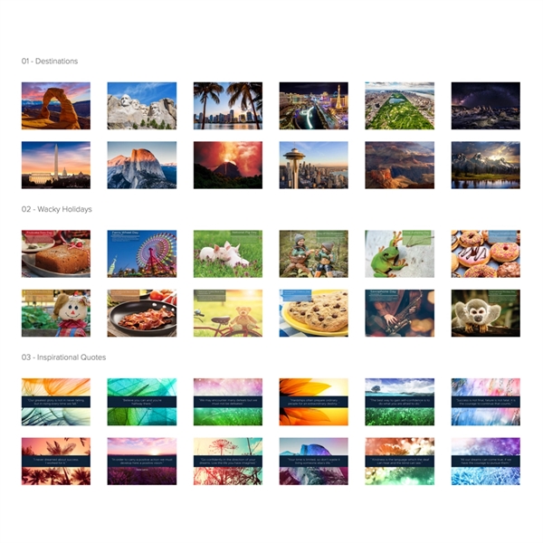 Turn your custom art into a series of 12 detachable postcards... from ASI 39850 The Bentcil Company / Bentcils™