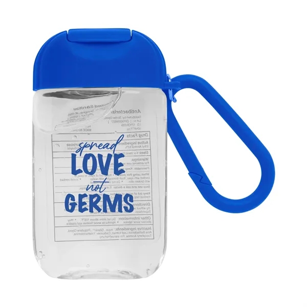 1 oz. Hand Sanitizer Gel and Carabiner... from ASI 40480 Koozie Group