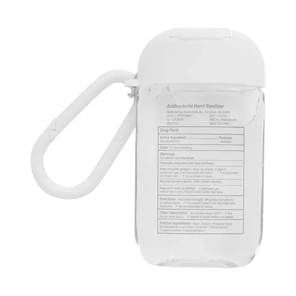 1 oz. Hand Sanitizer Gel and Carabiner... from ASI 40480 Koozie Group