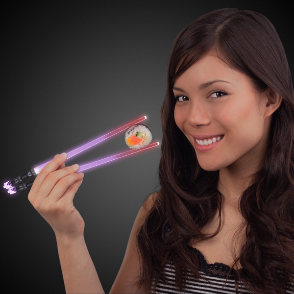 LED lighted chopsticks with 8 super-bright distinct modes.... from ASI 42016 Brighter Promotions Inc