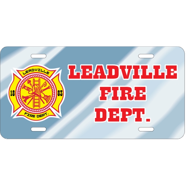 Chrome plate finish car plate, measures 12" x 6" with die-cut... from ASI 89910 Stouse, LLC