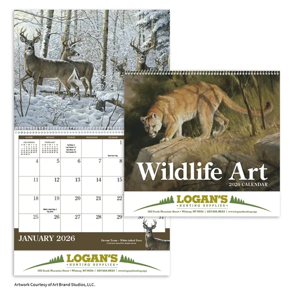 Wildlife Art... from ASI 40480 Koozie Group / Norwood Triumph Calendar