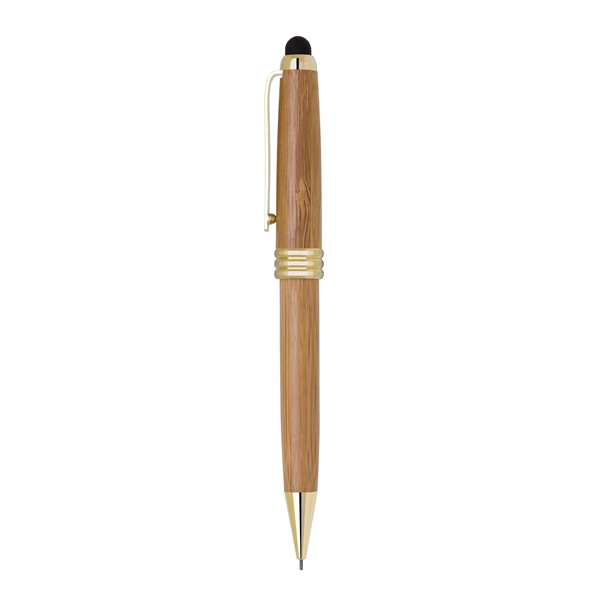 Eco-friendly mechanical pencil made of bamboo with accents, 0.9mm lead, and... from ASI 68190 Lungsal / Lungsal