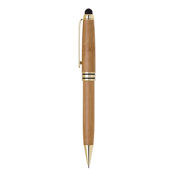 Eco-friendly mechanical pencil made of bamboo with accents, 0.9mm lead, and... from ASI 68190 Lungsal / Lungsal