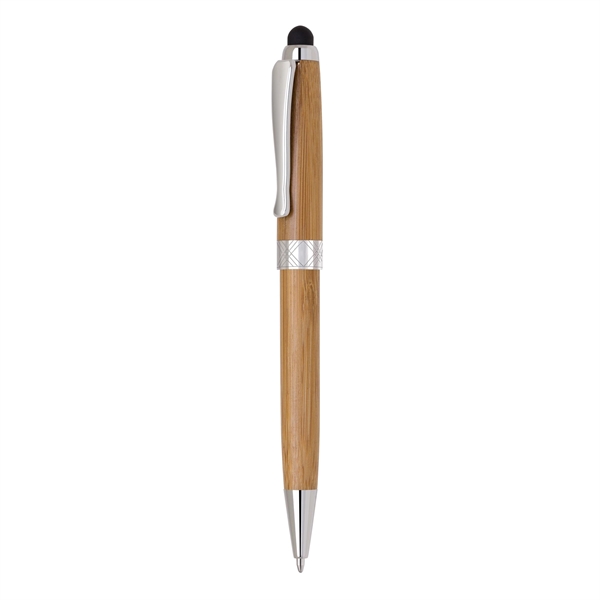 Eco-friendly ballpoint or gel pens made of bamboo with accents and... from ASI 68190 Lungsal / Lungsal