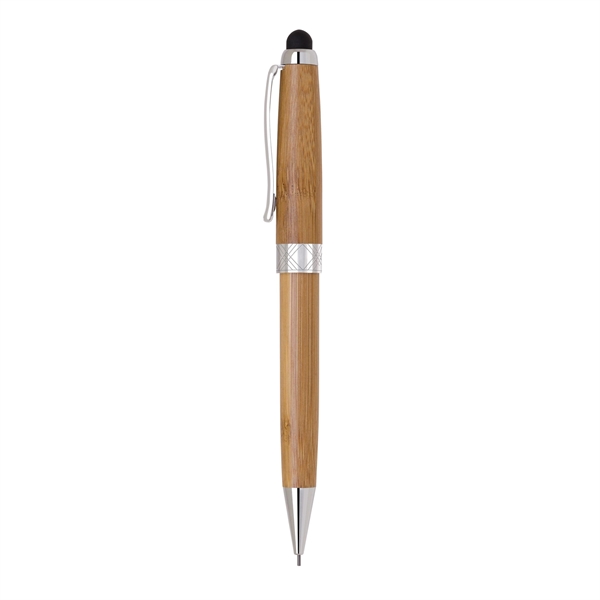 Eco-friendly mechanical pencil made of bamboo with accents, 0.9mm lead, and... from ASI 68190 Lungsal / Lungsal