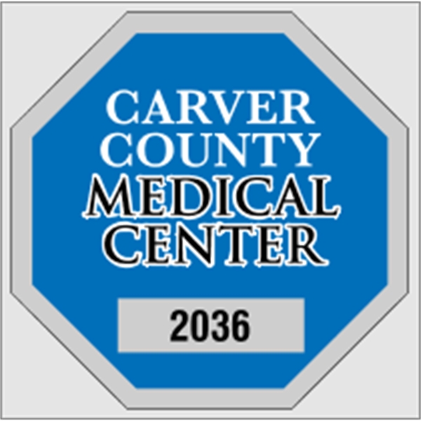 2 3/4" x 2 3/4" octagon shaped parking permit made of... from ASI 89910 Stouse, LLC