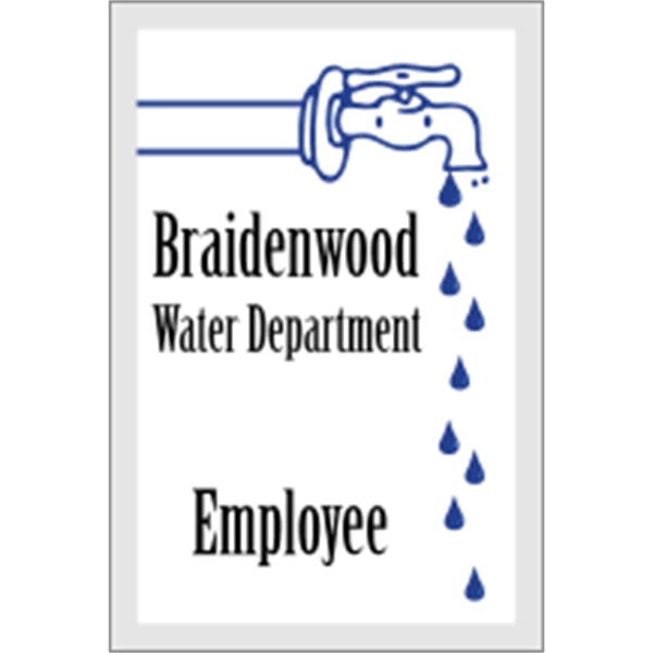 2" x 3" clear polyester parking permit with face adhesive.... from ASI 89910 Stouse, LLC