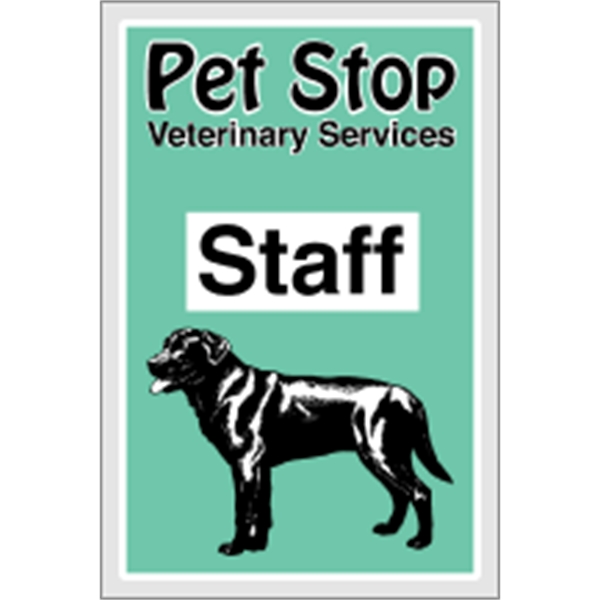 2" x 3" clear polyester parking permit with face adhesive.... from ASI 89910 Stouse, LLC