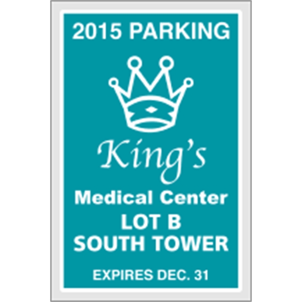 2" x 3" clear static stick decal with face application.... from ASI 89910 Stouse, LLC