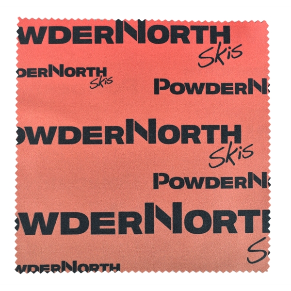 Customizable lens cloth made from microfiber that measures 6" x 6"... from ASI 72657 Active Life Promo / Active Life Promo