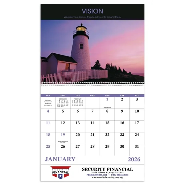 Motivations - Spiral... from ASI 40480 Koozie Group / Norwood Triumph Calendar