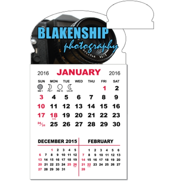 3" x 5.5" magnetic calendar pads with 12 page, 1 month... from ASI 89910 Stouse, LLC