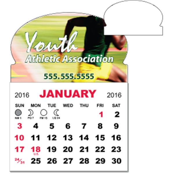 3" x 3.875" magnetic calendar pads with 12 page, 1 month... from ASI 89910 Stouse, LLC