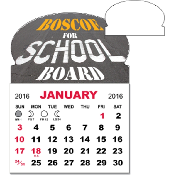 3" x 3.875" magnetic calendar pads with 12 page, 1 month... from ASI 89910 Stouse, LLC