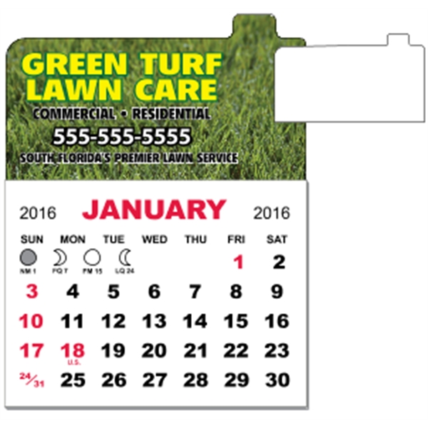 3" x 3.875" magnetic calendar pads with 12 page, 1 month... from ASI 89910 Stouse, LLC