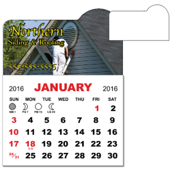 3" x 3.875" magnetic calendar pads with 12 page, 1 month... from ASI 89910 Stouse, LLC